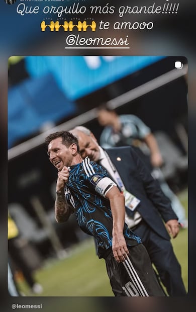 Antonela Messi presume silueta de infarto en partido de Argentina y celebra a Messi: “Qué orgullo, te amo”. Foto: Instagram