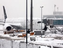 Alerta en Múnich: Aeropuerto paralizado por lluvia helada; más de 700 vuelos afectados