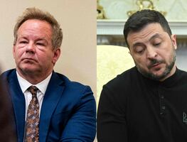 Tunden en redes a periodista que criticó a Zelenski por no usar traje y cuestionan su "elegancia"