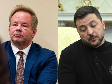 Tunden en redes a periodista que criticó a Zelenski por no usar traje y cuestionan su "elegancia"