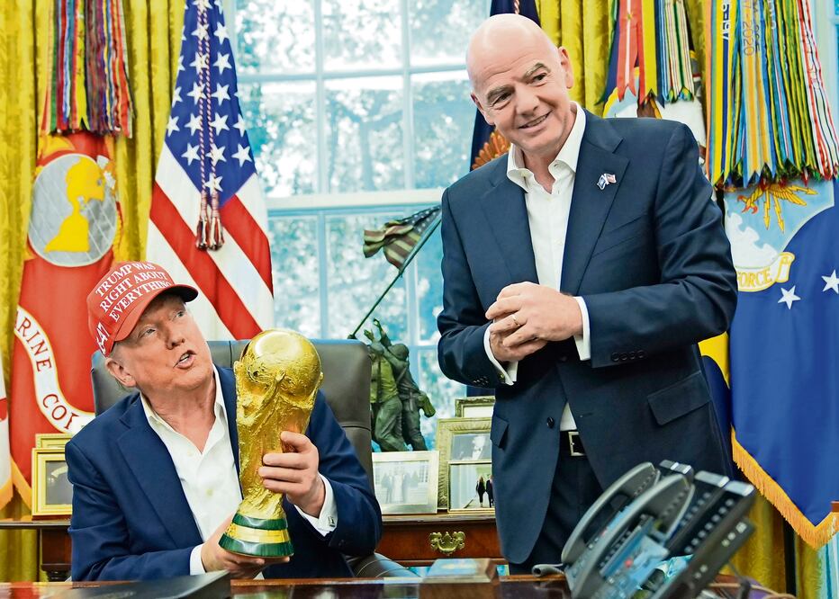 Mundial 2026: Trump amenaza con quitar partidos a ciudades demócratas y la FIFA responde. (AP Foto/Jacquelyn Martin)?