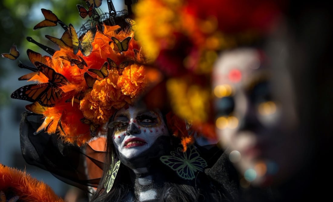 Nueva York se apodera del Día de Muertos y alista espectáculo con calaveras y Catrinas. Foto EFE