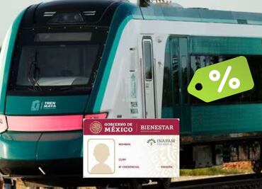 Descuento en el Tren Maya con tarjeta del INAPAM: ¿De cuánto es y cómo obtenerlo?