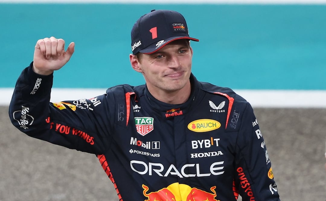 Max Verstappen cierra con broche de oro la temporada de la F1 con primero lugar en Abu Dabi. Foto: EFE