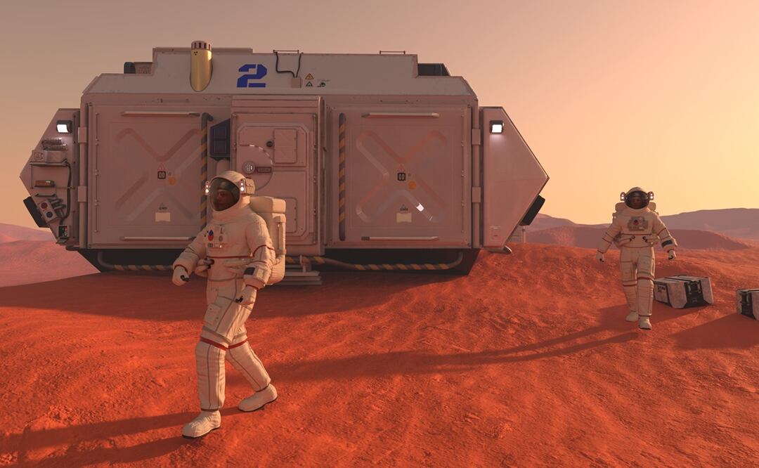 La NASA crea un hábitat con impresora 3D para simular la vida en Marte. Foto: iStock / e71lena