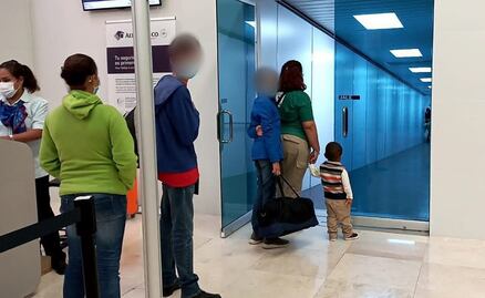 Bebé abandonado con 100 migrantes en México vuelve a Honduras