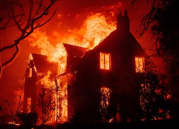 Incendio en Los Ángeles. Famosos muestran catástrofe: “Perderlo todo es una prueba para el alma”. VIDEO