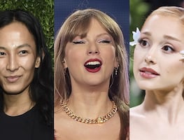 ¿No le alcanzó para las originales? Alexander Wang usa a las dobles de Taylor Swift  y Ariana Grande en campaña