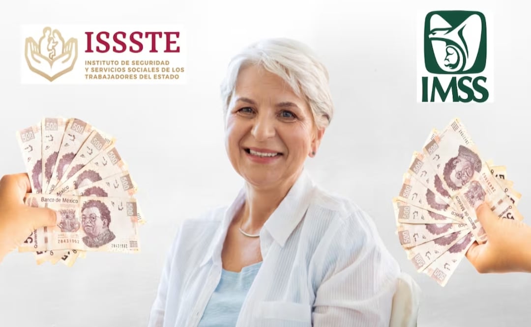IMSS e ISSSTE: ¿Qué pensionados recibirán aguinaldo por adelantado? Fecha exacta y monto. Foto:  IMSS / ISSSTE / Adobe