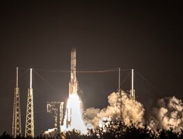 México, presente en la nueva misión lunar histórica. Así fue el despegue de "Colmena"