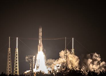 México, presente en la nueva misión lunar histórica. Así fue el despegue de "Colmena"
