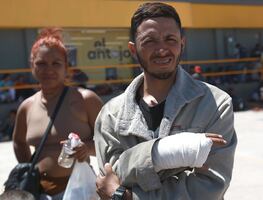 Migrantes denuncian operativos más violentos en la frontera norte de México; "No somos ladrones"