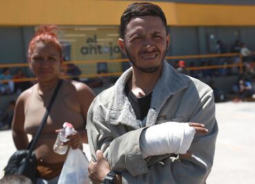 Migrantes denuncian operativos más violentos en la frontera norte de México; "No somos ladrones"