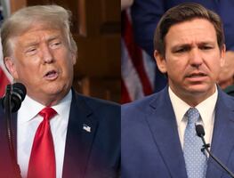 Trump considera postularse en 2024 con DeSantis como compañero de fórmula