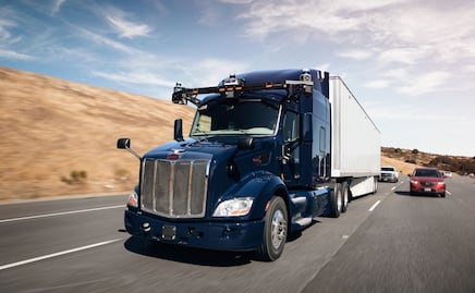 Los camiones sin conductor se abren paso en las rutas de Texas