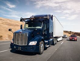 Los camiones sin conductor se abren paso en las rutas de Texas
