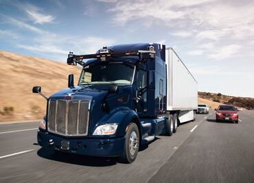 Los camiones sin conductor se abren paso en las rutas de Texas