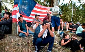 Migrantes reclaman en el sur de México permisos para transitar hacia EU