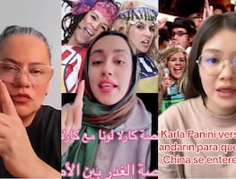 Usuarios explican caso Karla Panini en lengua de señas, árabe, chino e italiano; ‘’que todo el mundo se entere’’