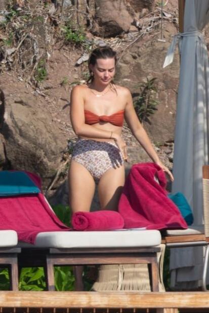 Margot Robbie presume 'bikini body' en Puerto Vallarta, México 