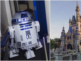 Hombre se hace pasar por empleado de Disney para robar réplica de R2-D2