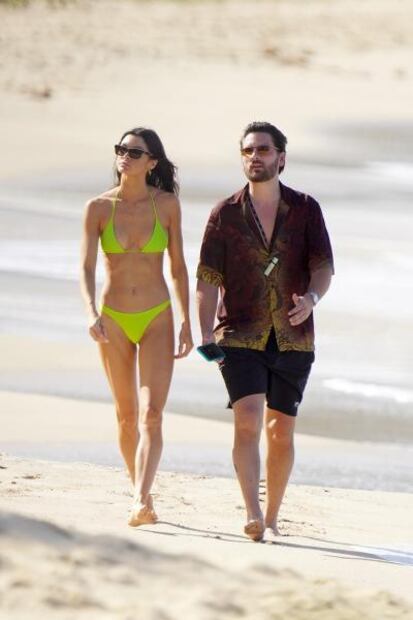 Nueva conquista de Scott Disick se luce con bikini en St. Barts