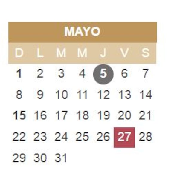 Los días festivos y 'puentes' para mayo en México y Estados Unidos 