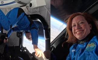 Blue Origin lanza y recupera con éxito su 12.º vuelo tripulado al espacio. VIDEO