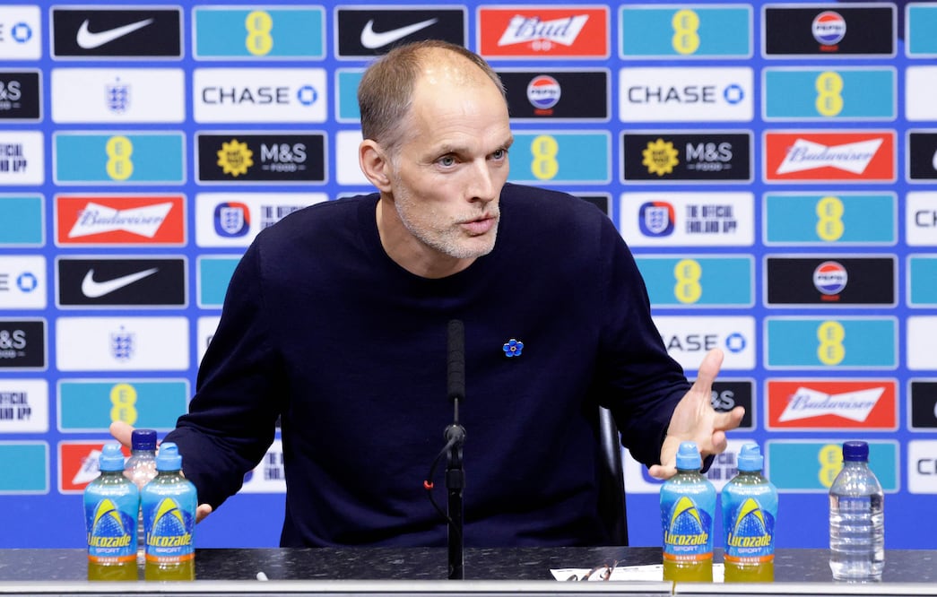 Thomas Tuchel revela que los aficionados ingleses siguen hablando del México vs. Inglaterra. Foto: Brook Mitchell / AFP