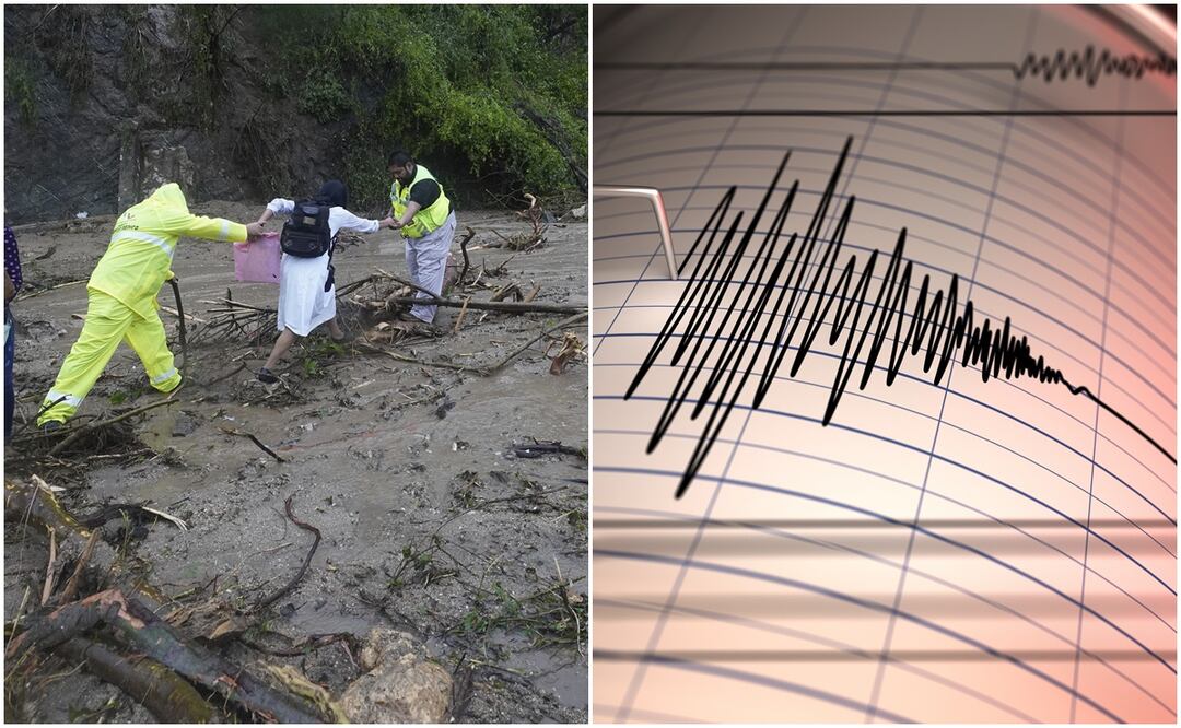 Paso de Otis deja sin alerta sísmica a tres estados de México. Foto: AP/ iSTOCK-Petrovich9