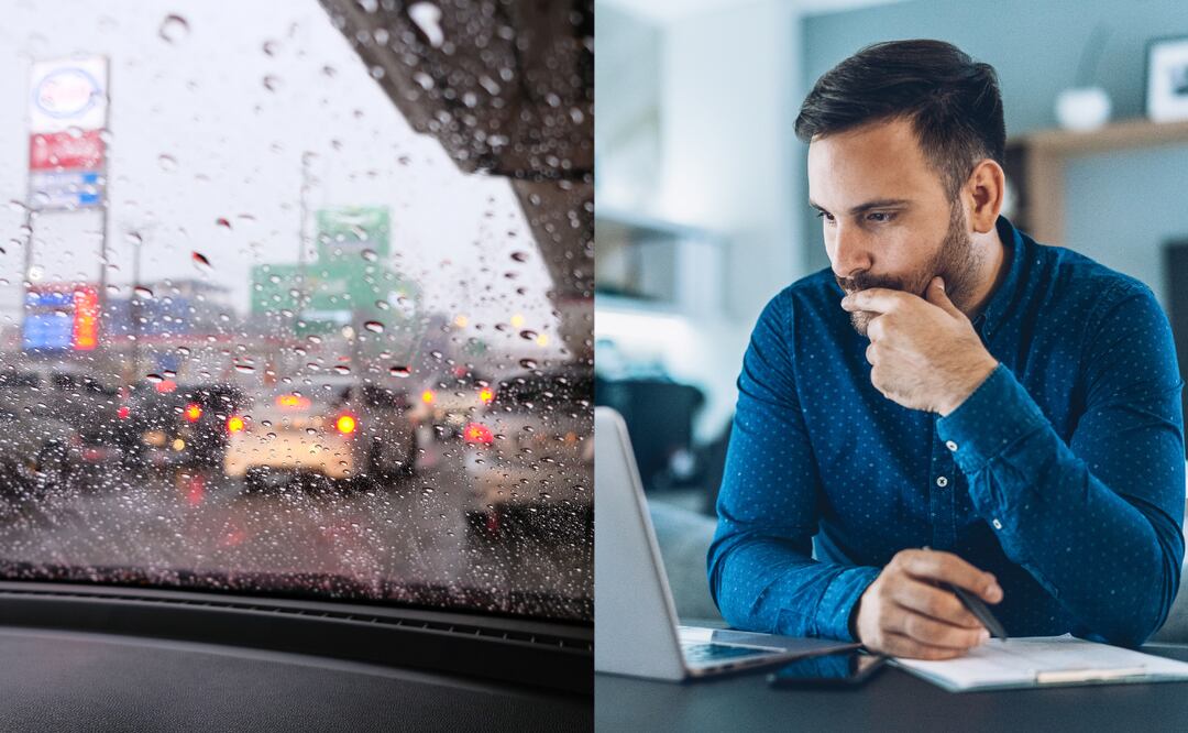 ¿Habrá ‘home office’ por lluvias en la CDMX? Esto dice la Secretaría del Trabajo. Foto: Canva
