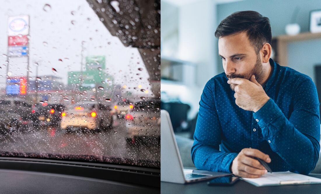 ¿Habrá ‘home office’ por lluvias en la CDMX? Esto dice la Secretaría del Trabajo. Foto: Canva