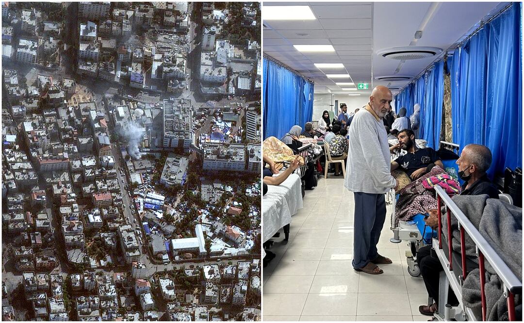 Aumentan las preocupaciones por civiles atrapados y heridos en los hospitales de Gaza. Foto: AFP