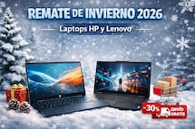 Remate de Invierno 2026: Laptops HP y Lenovo con hasta 30% de descuento directo y envío gratis hoy 