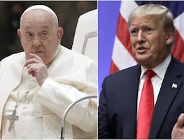 Papa Francisco critica deportaciones de Trump; Zar de la frontera responde: "El Vaticano es un estado-ciudad rodeado de muros"