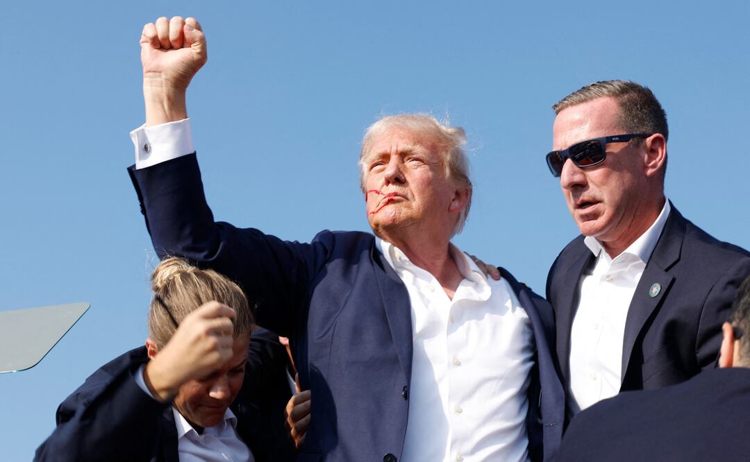 El tiroteo en un mitin de Trump está siendo investigado como un intento de asesinato. Foto: Getty Images via AFP