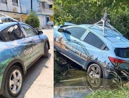 Por “atraer a los huracanes”, habitantes de Acapulco apedrean auto de Google Maps