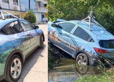 Por “atraer a los huracanes”, habitantes de Acapulco apedrean auto de Google Maps