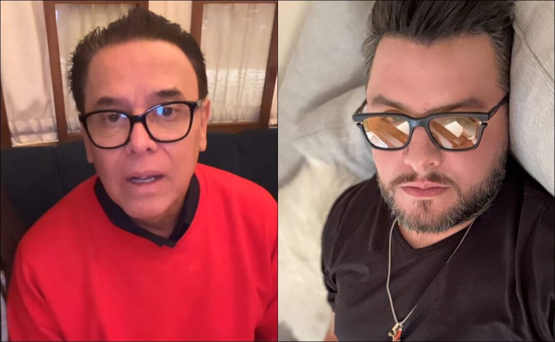 El emotivo encuentro de Mario Bezares y Paul Stanley, hijo de Paco Stanley; "Te veo como un hijo". Foto: Captura Instagram