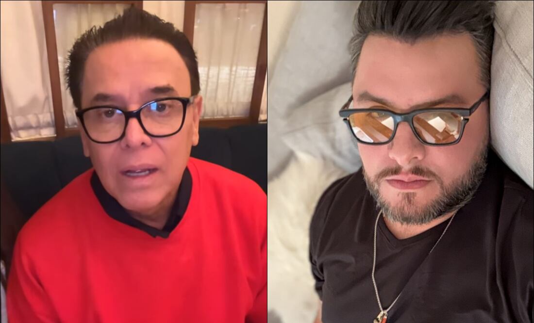 El emotivo encuentro de Mario Bezares y Paul Stanley, hijo de Paco Stanley; "Te veo como un hijo". Foto: Captura Instagram