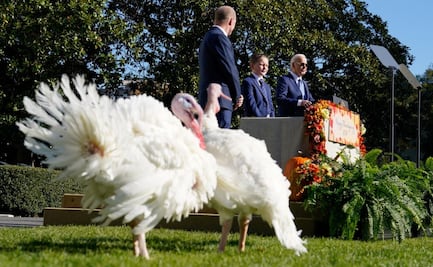 Biden “perdona” a dos pavos. Historia de esta ceremonia de Día de Acción de Gracias