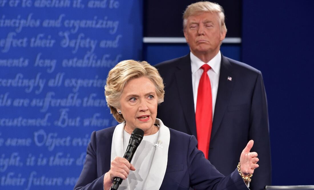 Hillary Clinton: "Debatir con Donald Trump es "una pérdida de tiempo". Archivo AFP