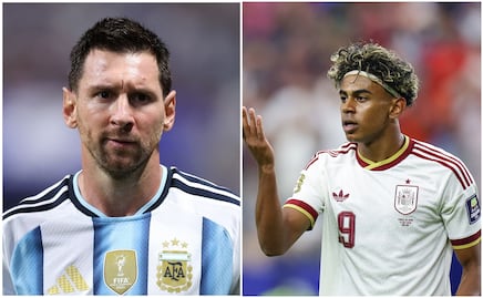 Hace 19 años Messi lo cargó en brazos; ahora Lamine Yamal será su rival en la final del Mundial