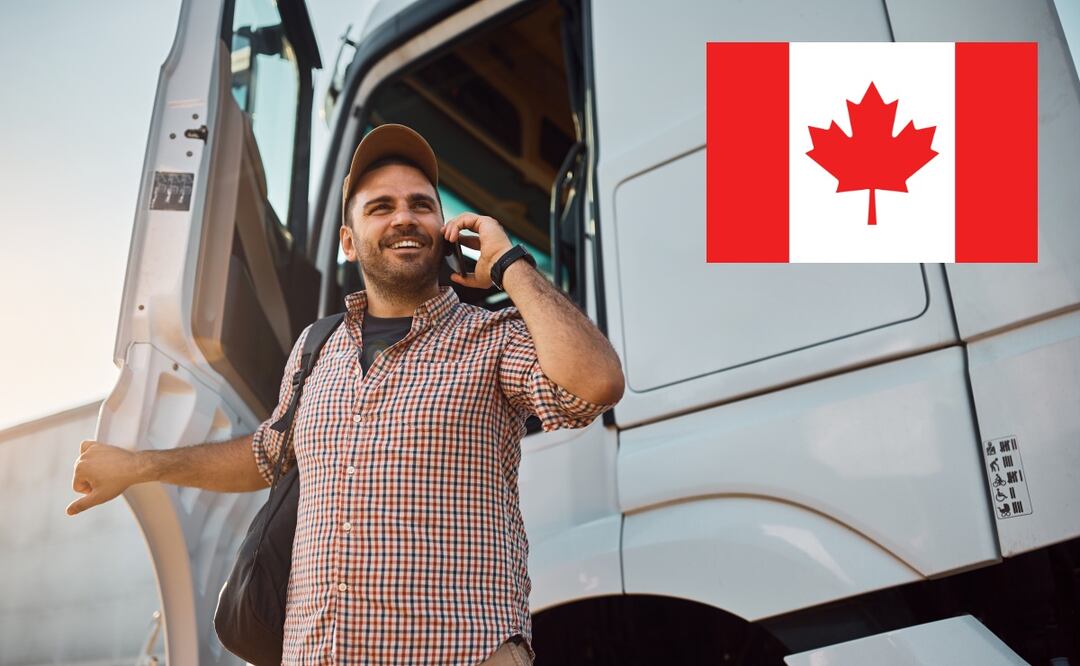 El trabajo de camionero en Canadá se ofrece en Columbia Británica. Foto: iStock