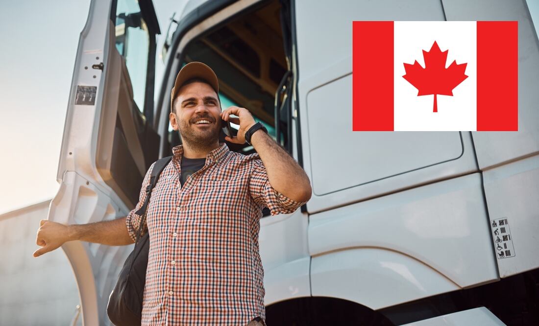El trabajo de camionero en Canadá se ofrece en Columbia Británica. Foto: iStock