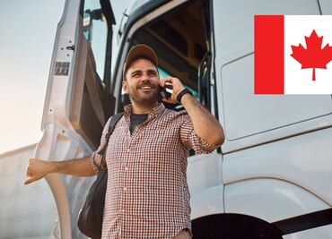 ¡Hay trabajo en Canadá! Lanzan vacantes para choferes de camiones con salario de 76 mil pesos al mes