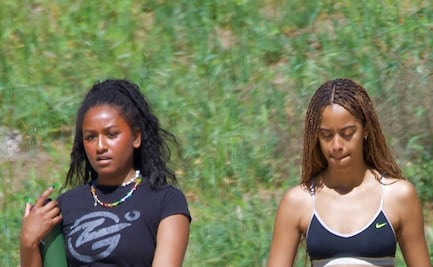 Hijas de Obama se lucen con atuendos deportivos en paseo por LA