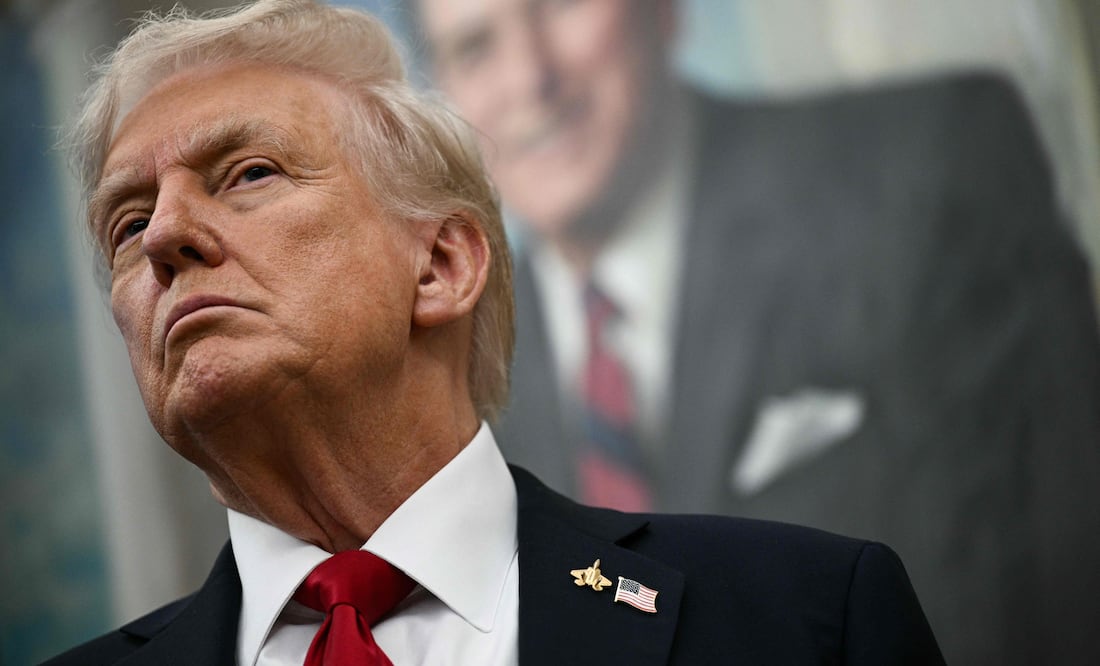 Donald Trump exige el Nobel de la Paz y dice que sería un “insulto” no recibirlo. Foto: AFP