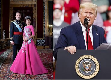 Trump recibirá a los reyes de España en una visita de Estado el 21 de abril