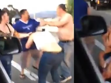 Video. Pareja llama “frijoleros” a latinos y desata pelea en California